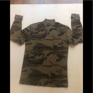 Camo long sleeve shirt